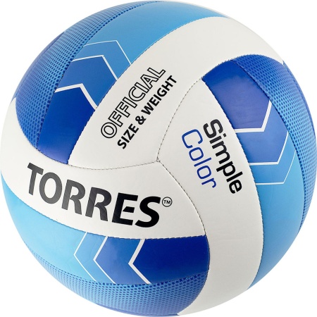 Купить Мяч волейбольный Torres Simple Color любительский р.5 в Шагонаре 